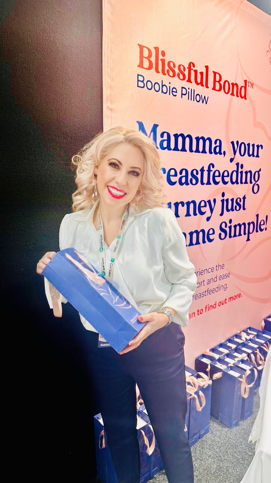 Angela at the Melbourne Baby Expo 2024
