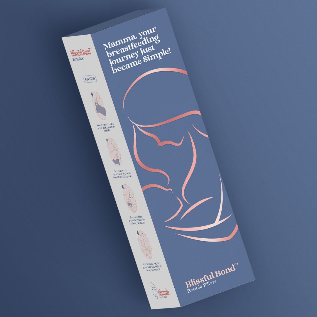 Blissful Bond® Boobie Pillow - with Pink Strap