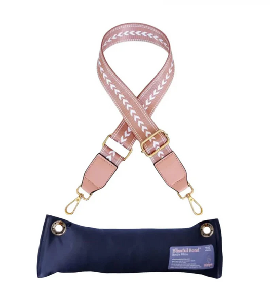 Blissful Bond® Boobie Pillow - with Pink Strap