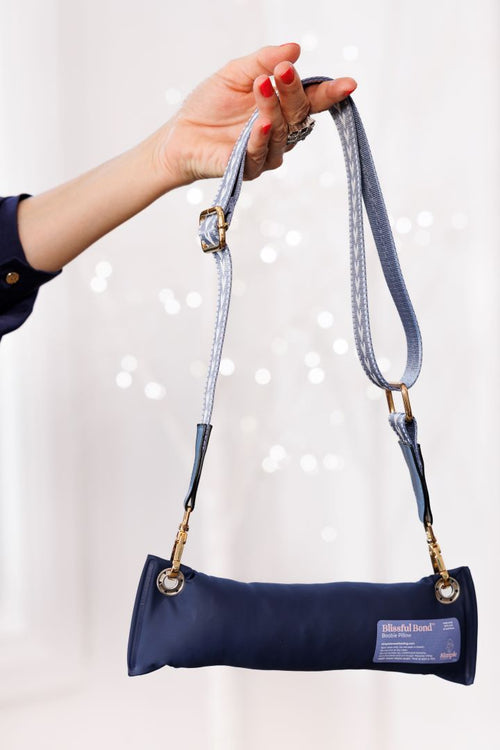 Blissful Bond® Boobie Pillow - with Blue Strap