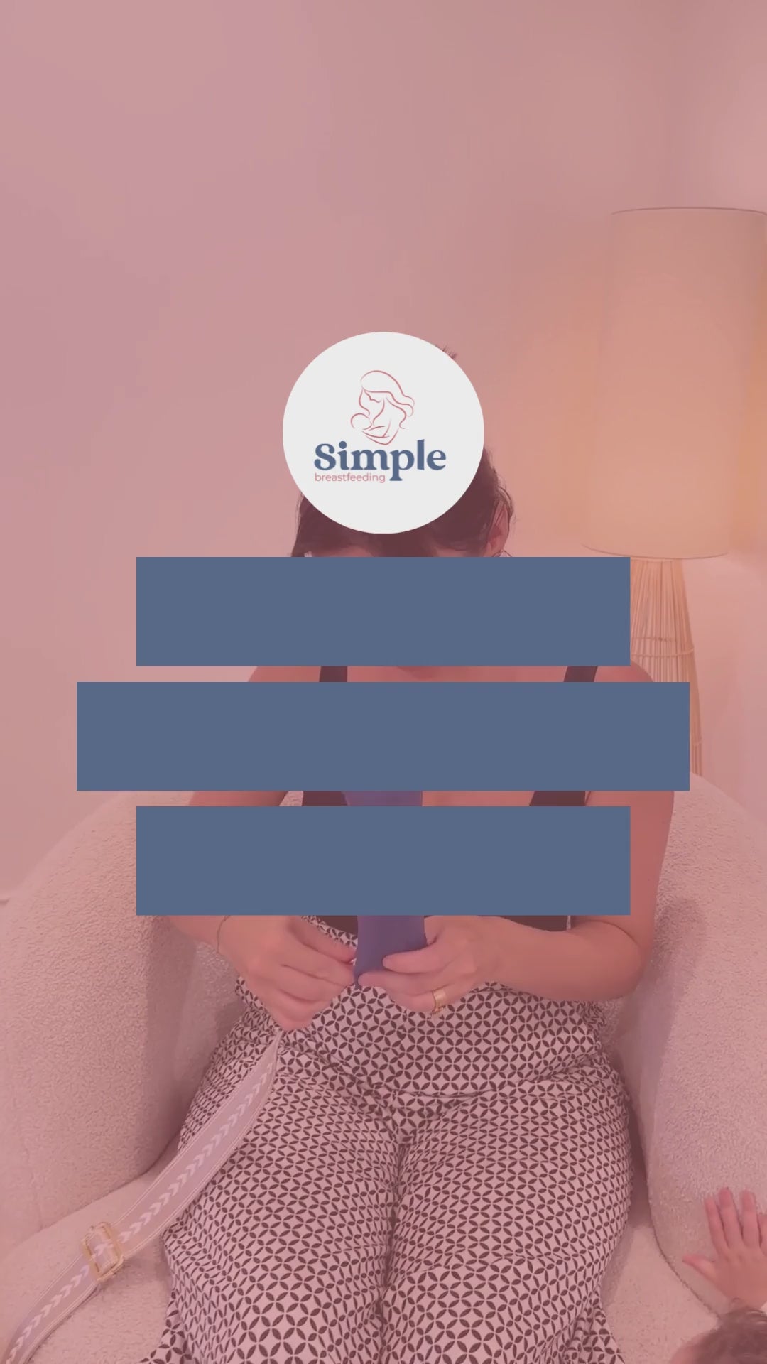 Load video: How to use the Blissful Bond™ Boobie Pillow